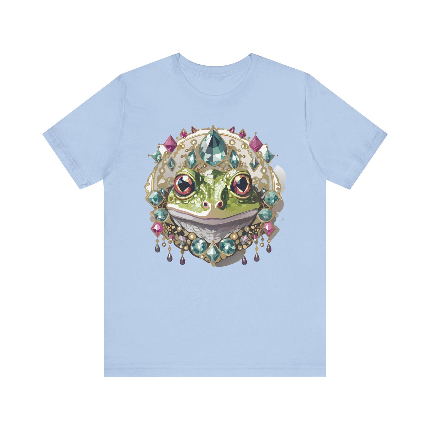 Animal Shirt, Shirt with Animal, Tee Shirt with Gold Animal Medal, Shirt with Antique Animal Medallion