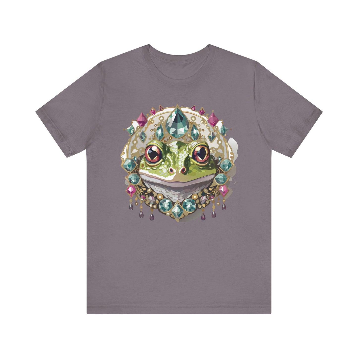 Animal Shirt, Shirt with Animal, Tee Shirt with Gold Animal Medal, Shirt with Antique Animal Medallion
