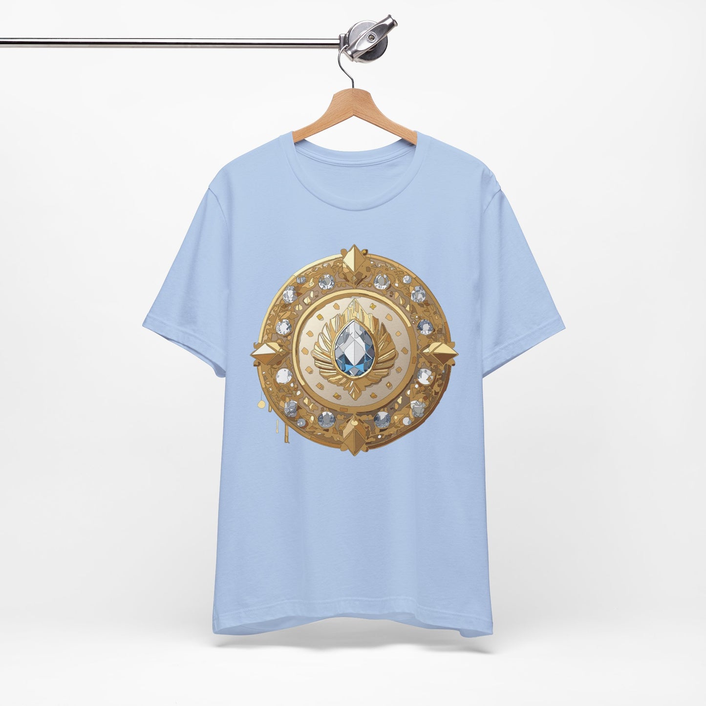 Medallion Shirt, Shirt with Medallion, Tee Shirt with Medal