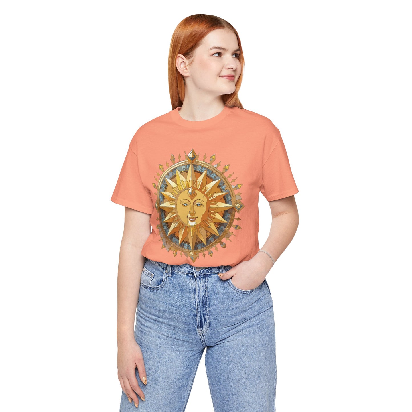 Sun Shirt, Shirt with Sun, Tee shirt with Sun