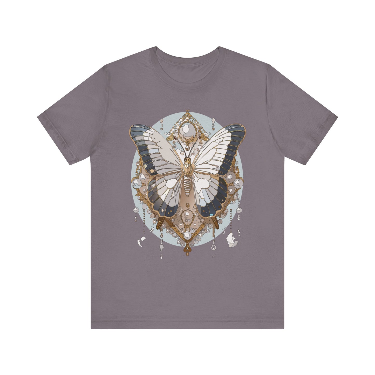 Butterfly Shirt, Shirt with Butterfly, Tee Shirt with Antique Butterfly