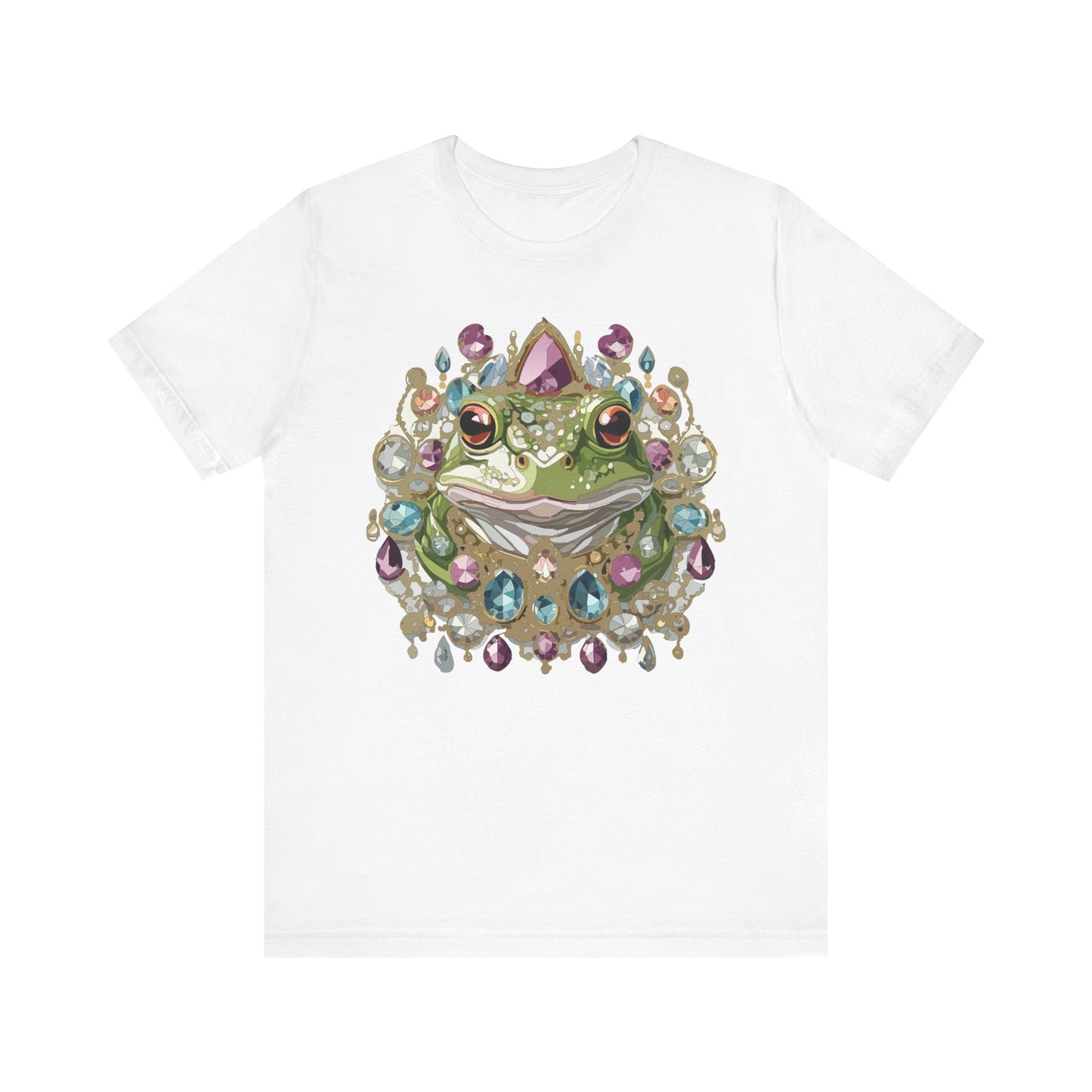 Animal Shirt, Shirt with Animal, Tee Shirt with Gold Animal Medal, Shirt with Antique Animal Medallion