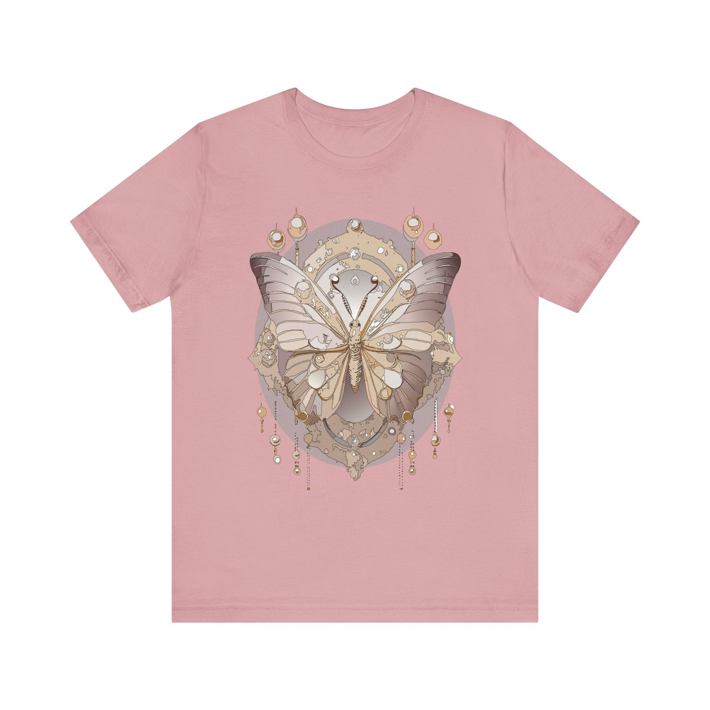 Butterfly Shirt, Shirt with Butterfly, Tee Shirt with Antique Butterfly