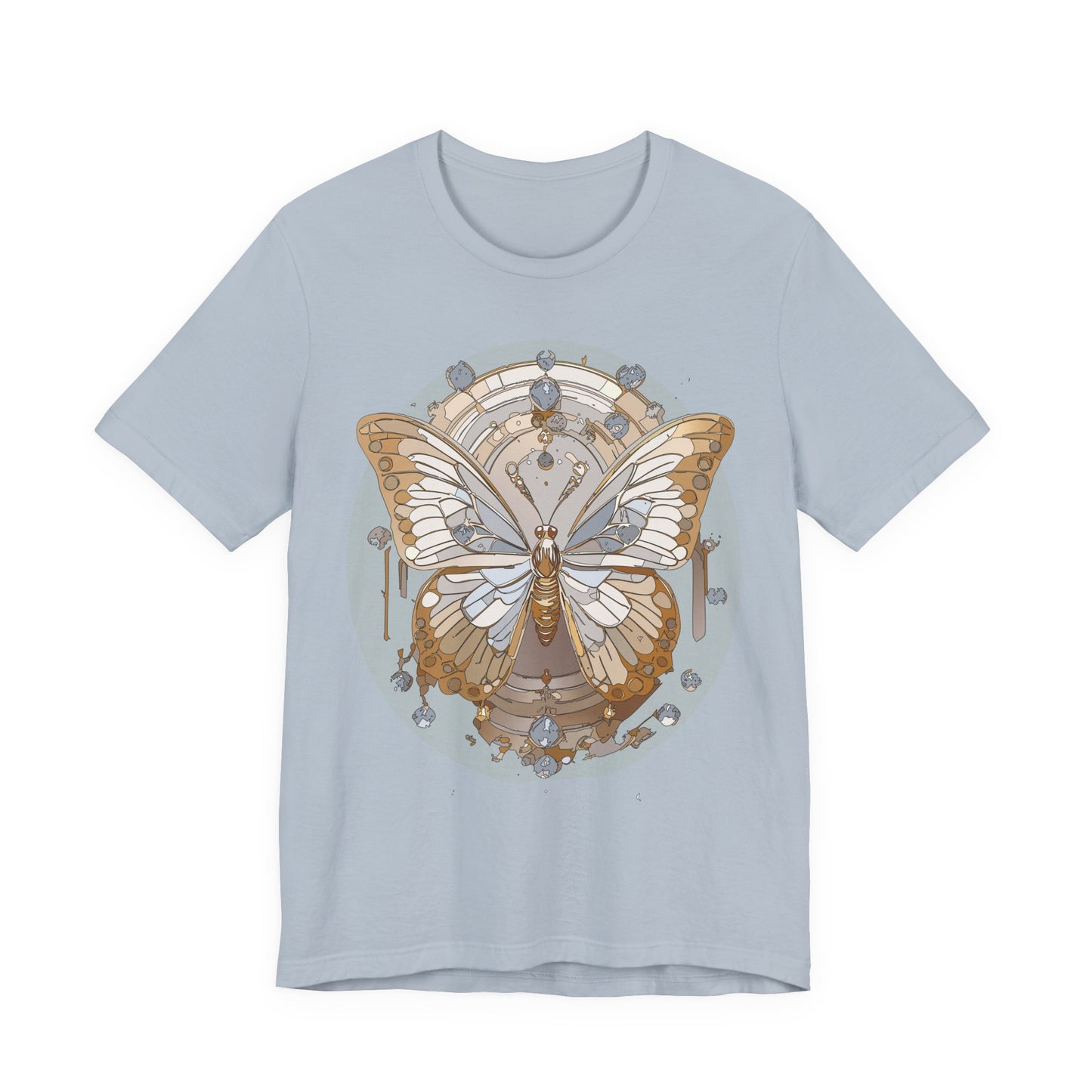 Butterfly Shirt, Shirt with Butterfly, Tee Shirt with Antique Butterfly