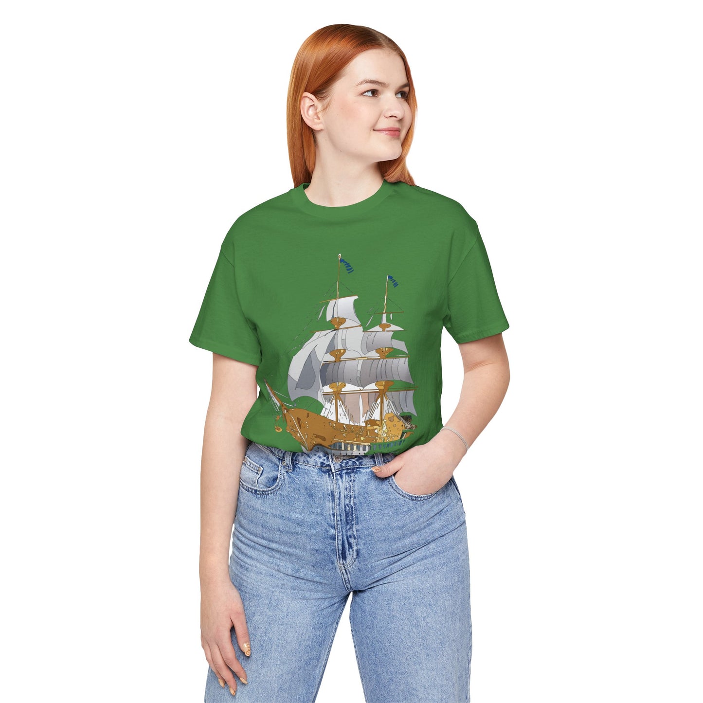 Ship Shirt, Shirt with Ship, Tee shirt with Ship