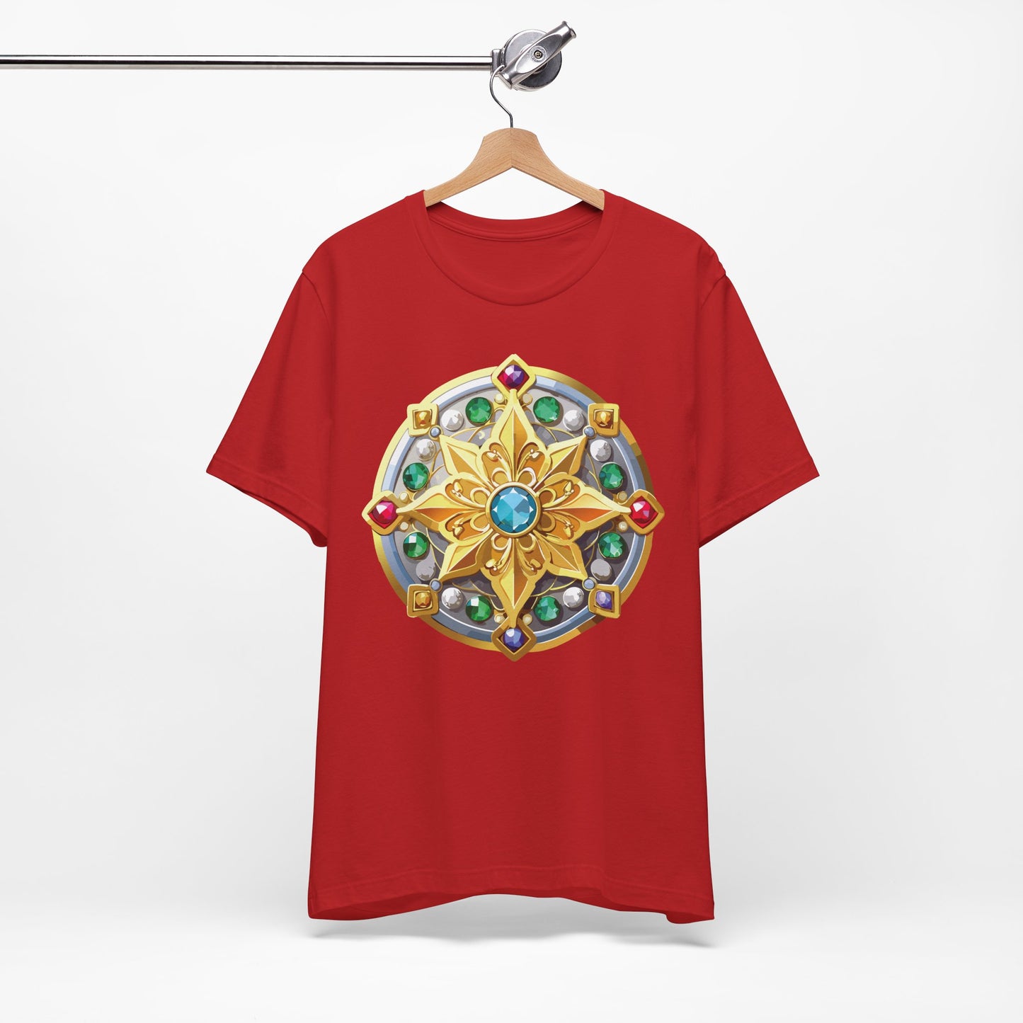Medallion Shirt, Shirt with Medallion, Tee Shirt with Medal
