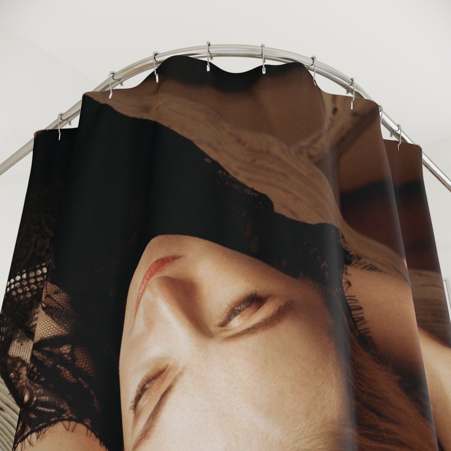 Woman Shower Curtain
