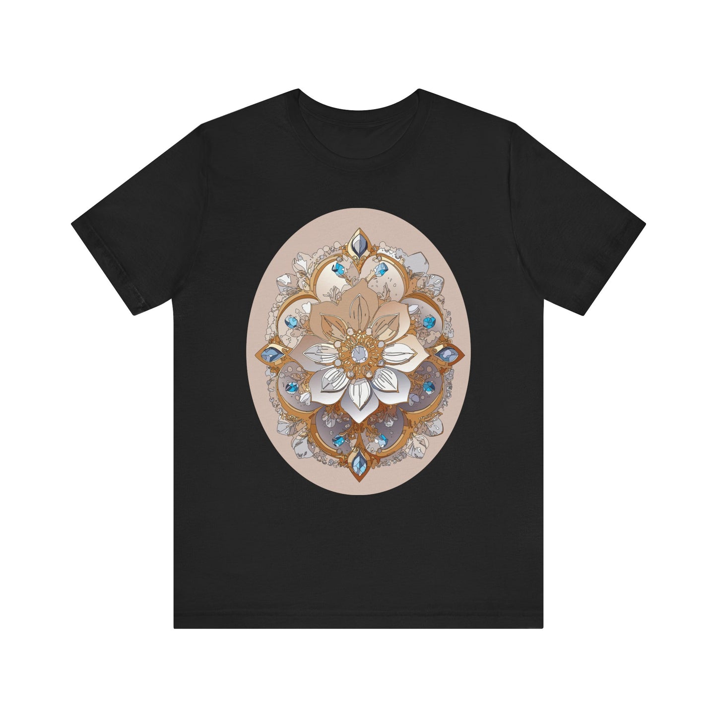 Floral Shirt, Flower Shirt, Tee Shirt with Antique Flower