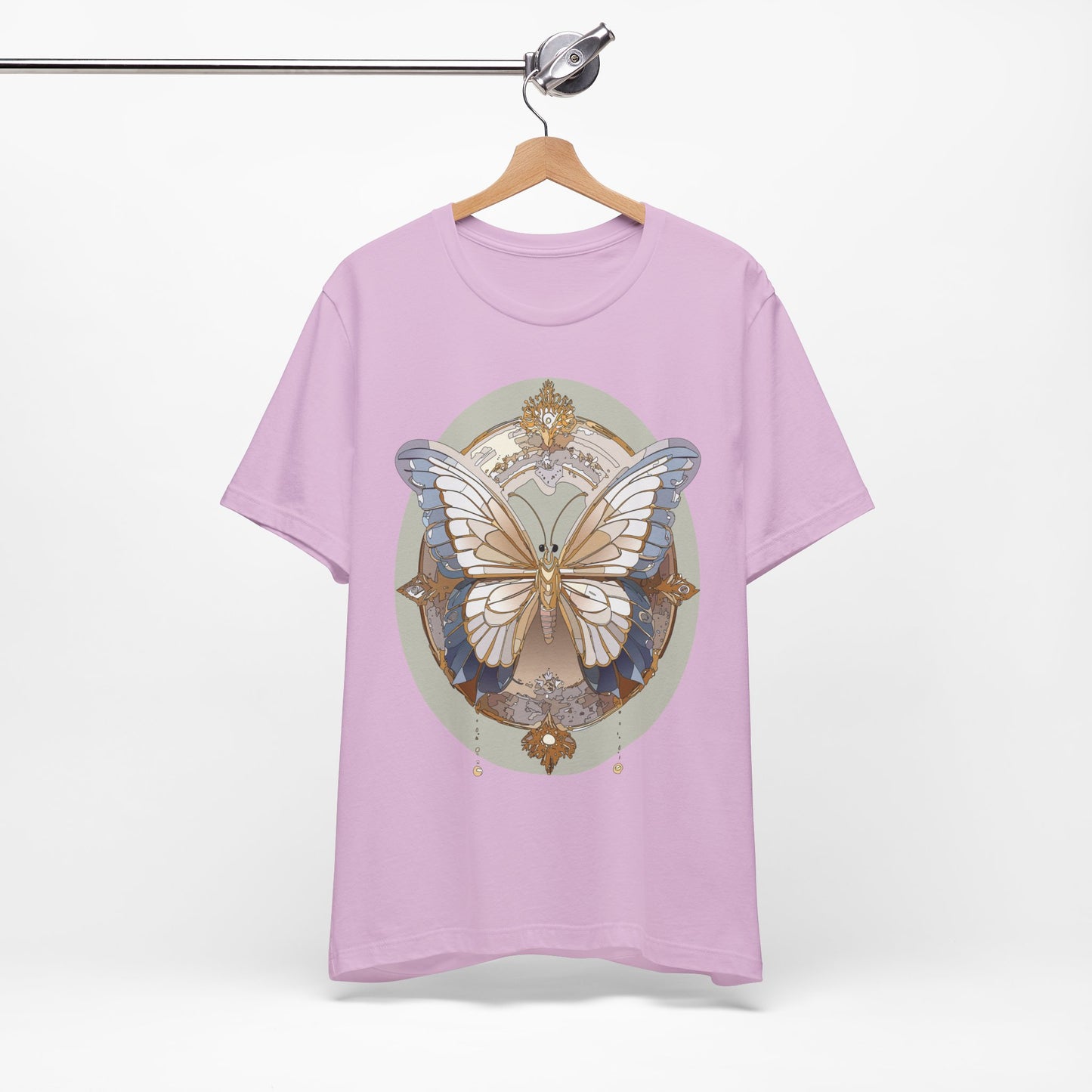 Butterfly Shirt, Shirt with Butterfly, Tee Shirt with Antique Butterfly