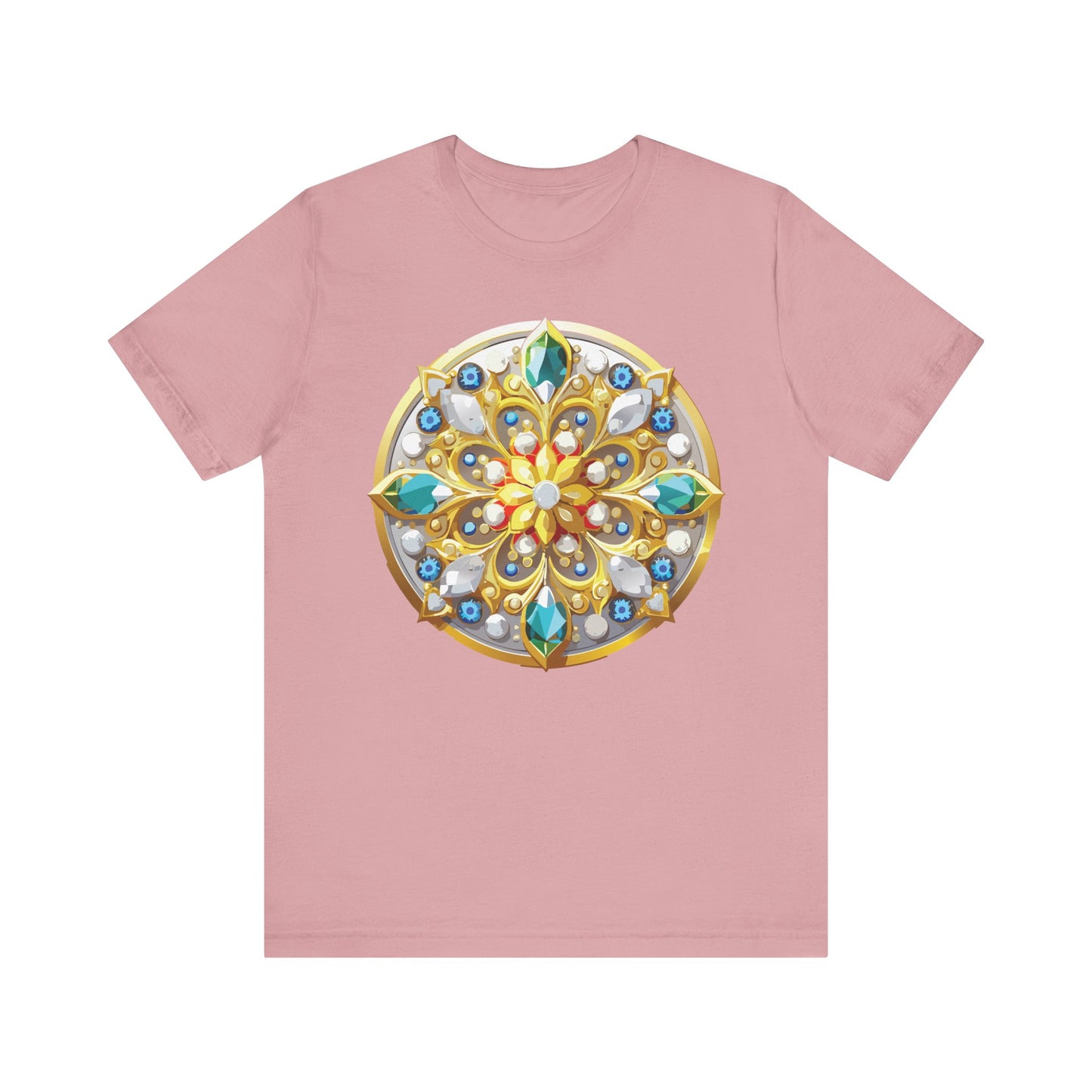 Medallion Shirt, Shirt with Medallion, Tee Shirt with Medal