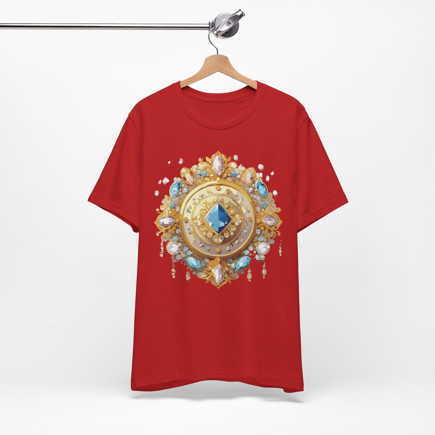 Medallion Shirt, Shirt with Medallion, Tee Shirt with Medal