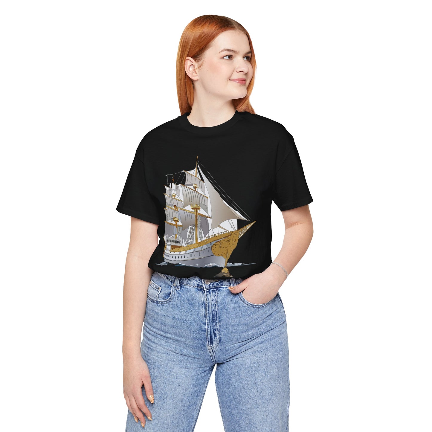 Ship Shirt, Shirt with Ship, Tee shirt with Ship