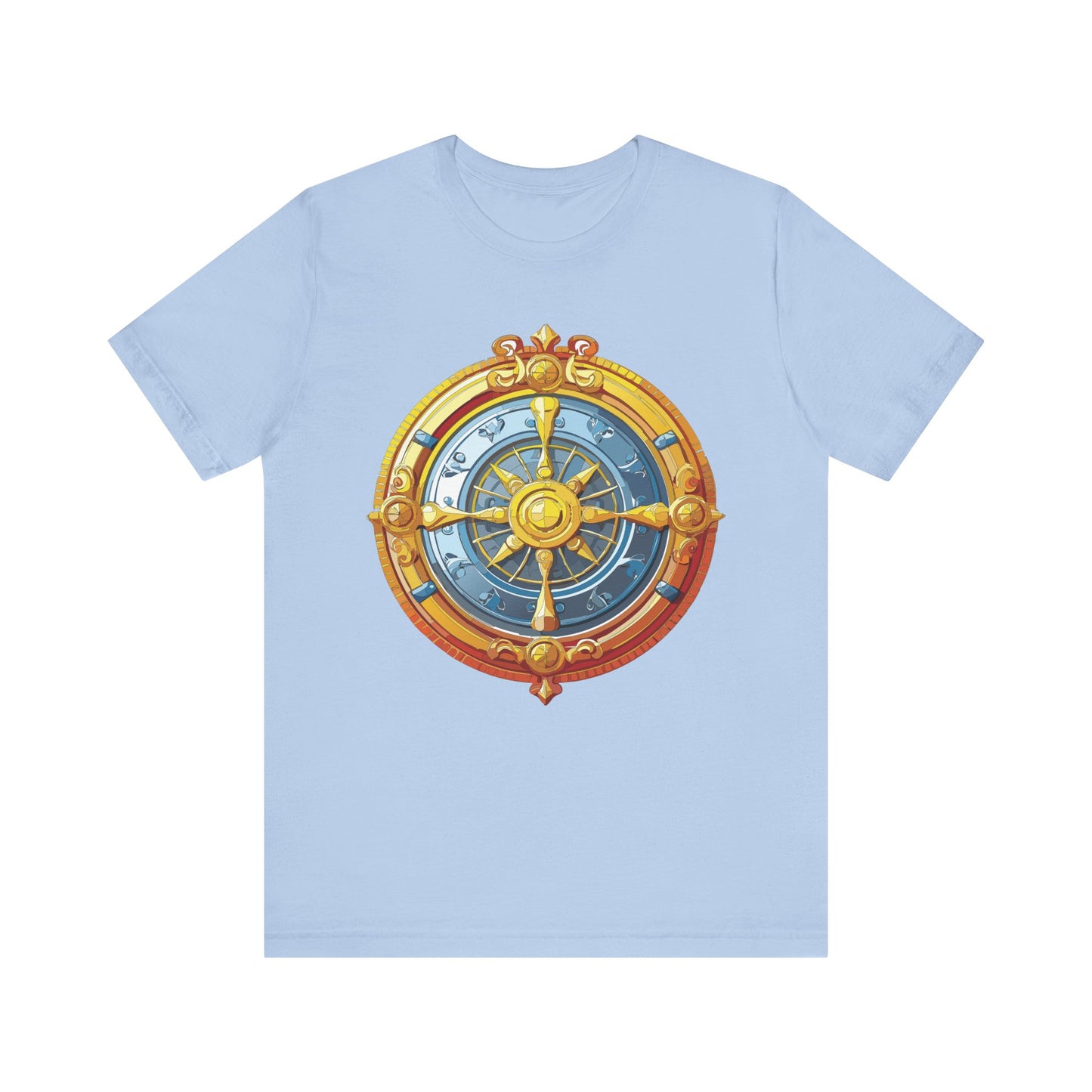 Coin Shirt, Shirt with Coin, Tee Shirt with Gold Coin, Shirt with Antique Coin
