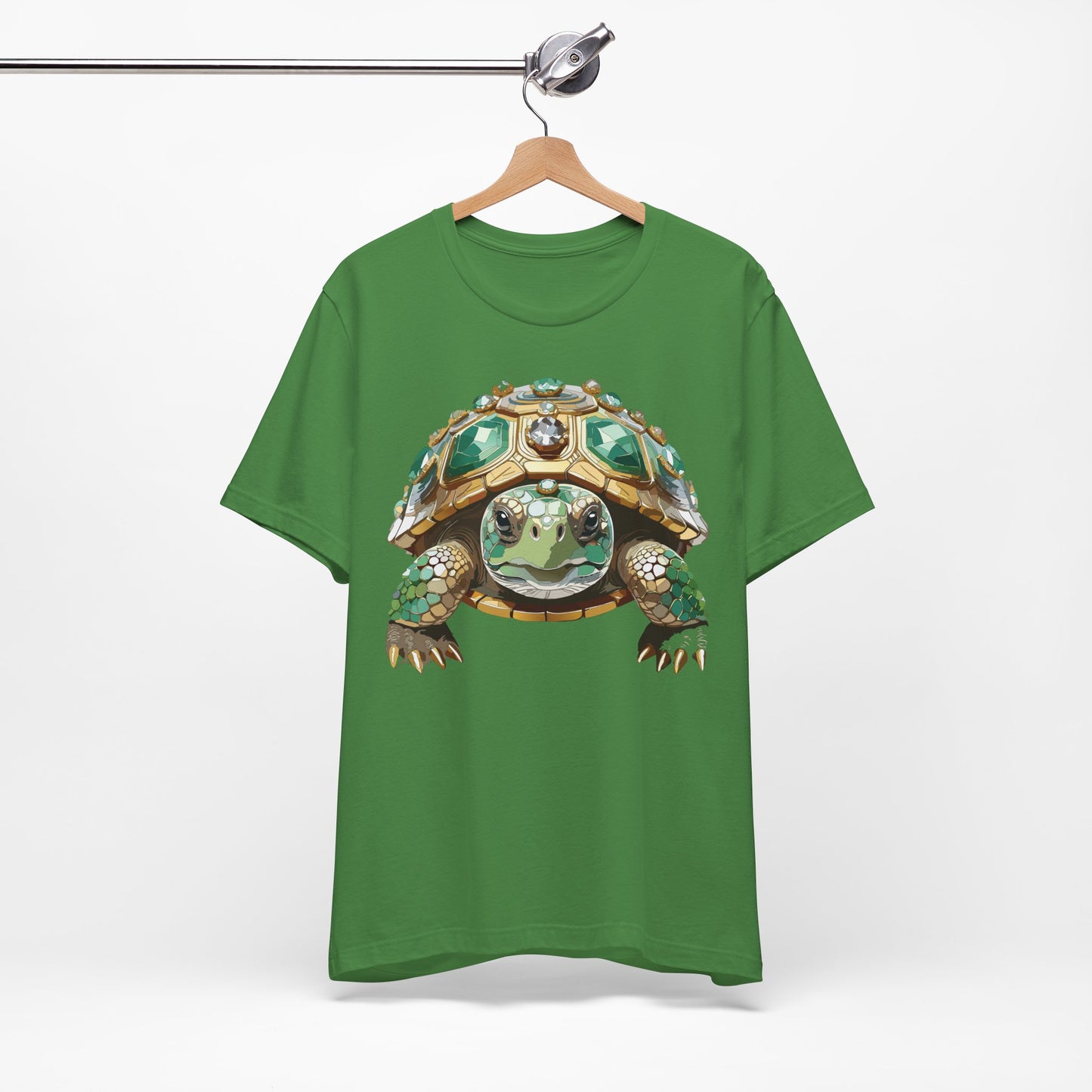 Animal Shirt, Shirt with Animal, Tee Shirt with Gold Animal Medal, Shirt with Antique Animal Medallion