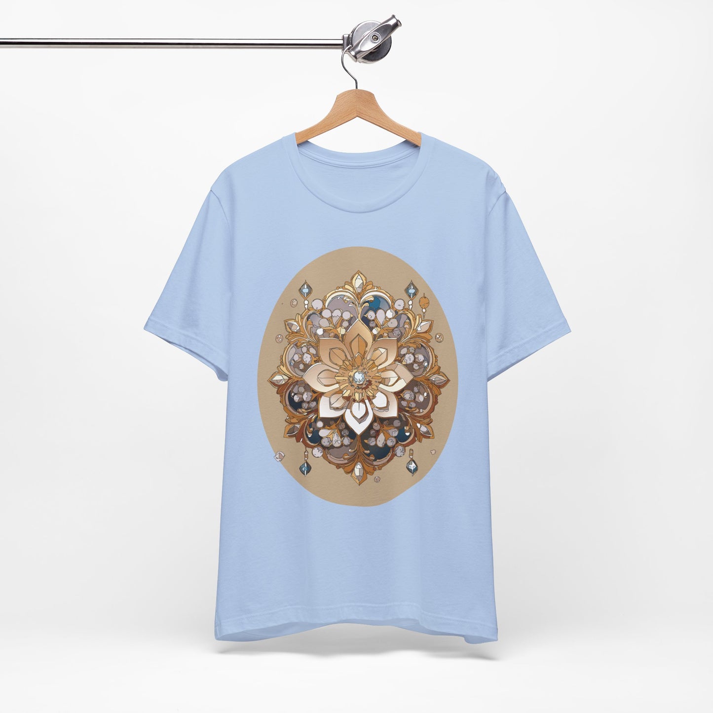 Floral Shirt, Flower Shirt, Tee Shirt with Antique Flower