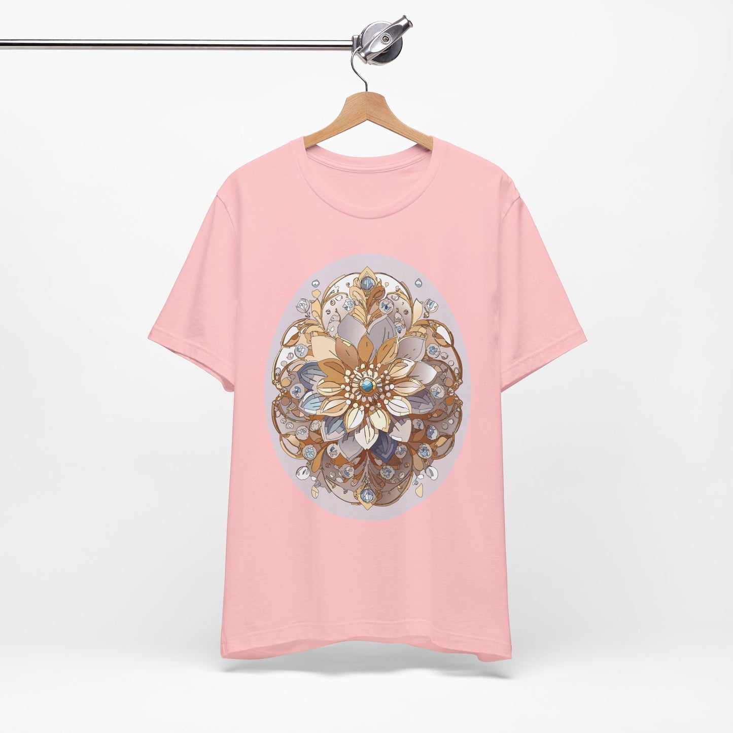 Floral Shirt, Flower Shirt, Tee Shirt with Antique Flower