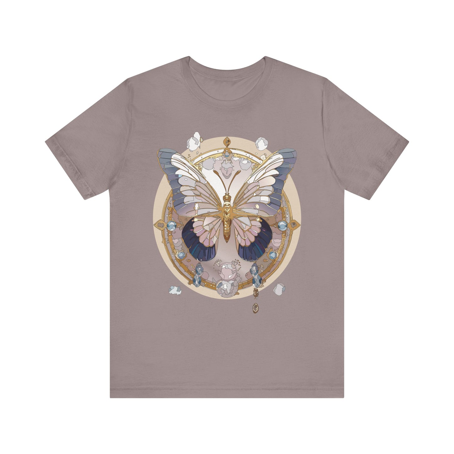 Butterfly Shirt, Shirt with Butterfly, Tee Shirt with Antique Butterfly