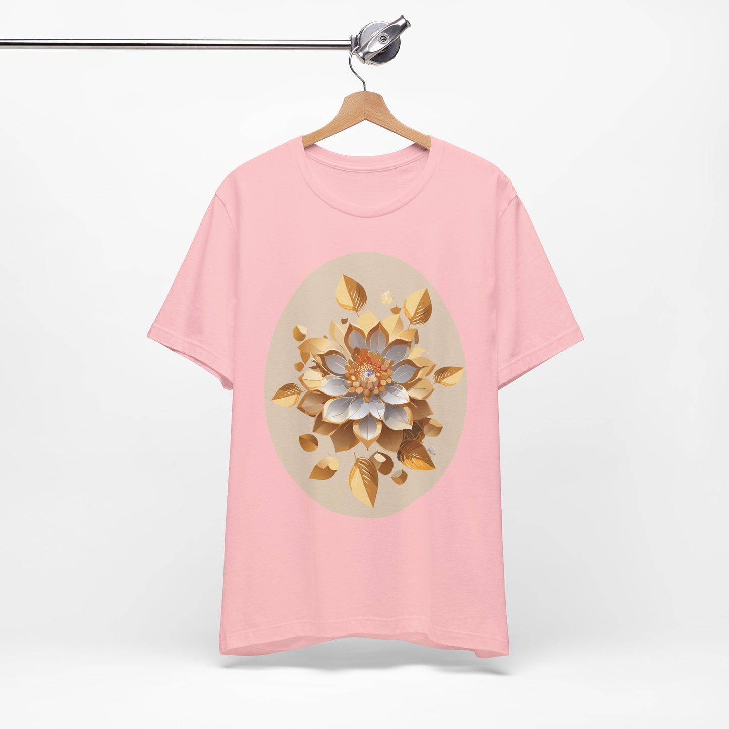 Floral Shirt, Flower Shirt, Tee Shirt with Antique Flower
