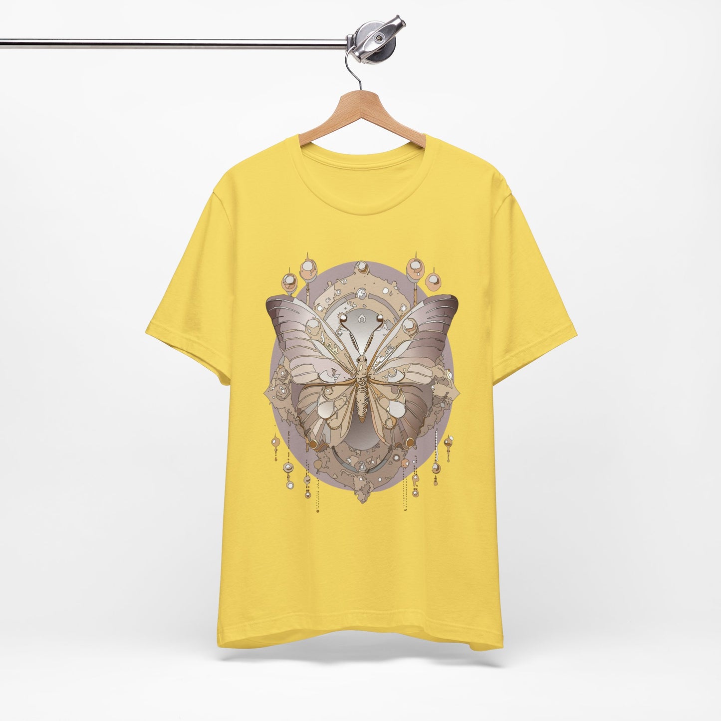 Butterfly Shirt, Shirt with Butterfly, Tee Shirt with Antique Butterfly
