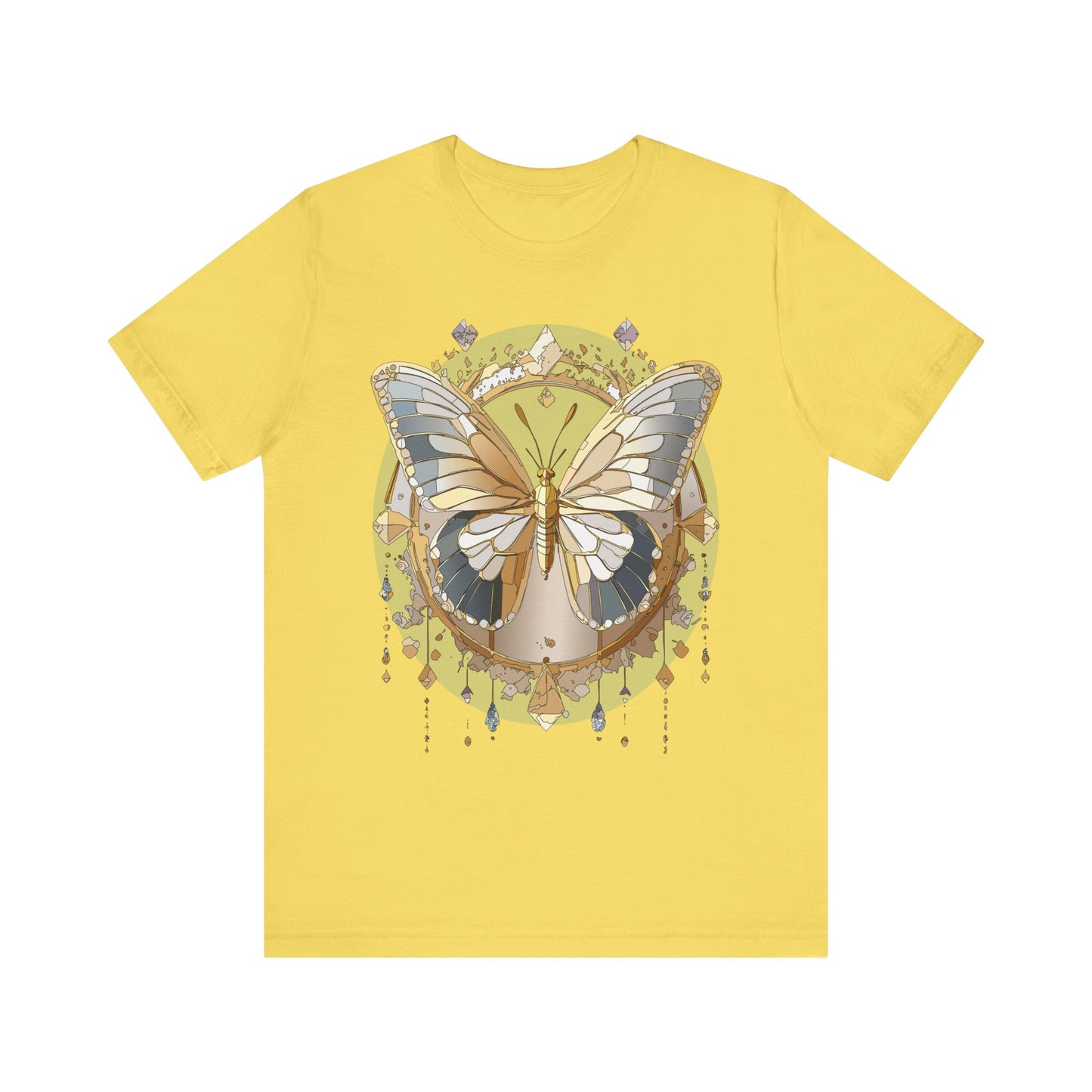 Butterfly Shirt, Shirt with Butterfly, Tee Shirt with Antique Butterfly