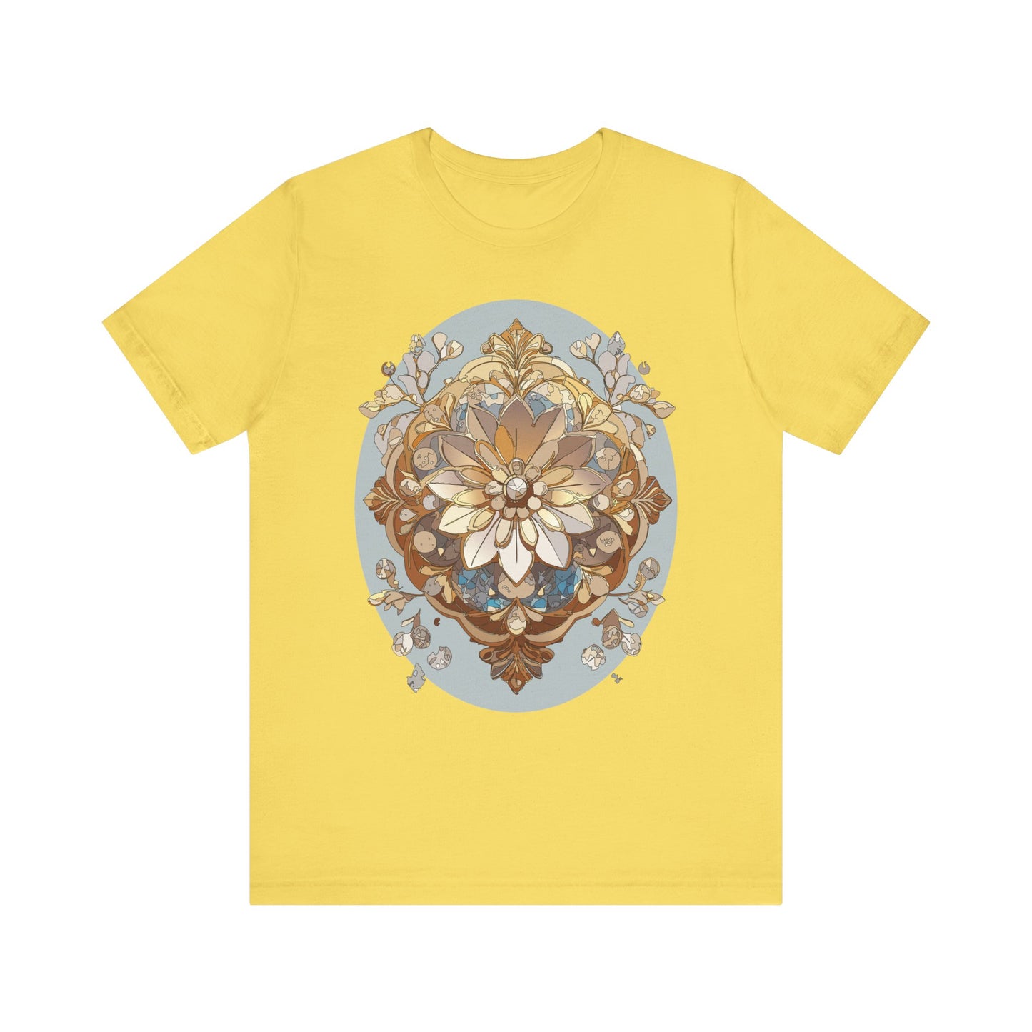 Floral Shirt, Flower Shirt, Tee Shirt with Antique Flower