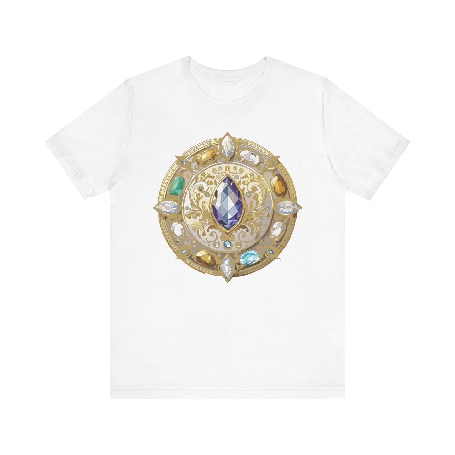 Medallion Shirt, Shirt with Medallion, Tee Shirt with Medal