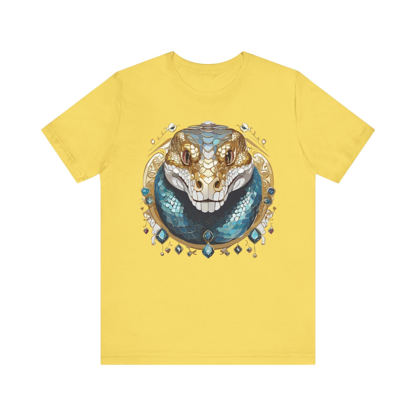 Animal Shirt, Shirt with Animal, Tee Shirt with Gold Animal Medal, Shirt with Antique Animal Medallion