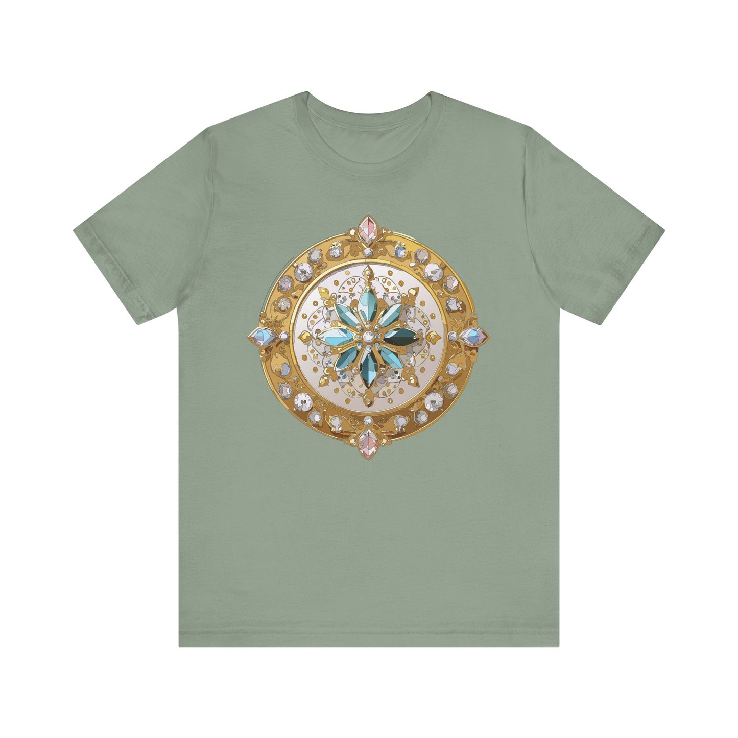 Medallion Shirt, Shirt with Medallion, Tee Shirt with Medal