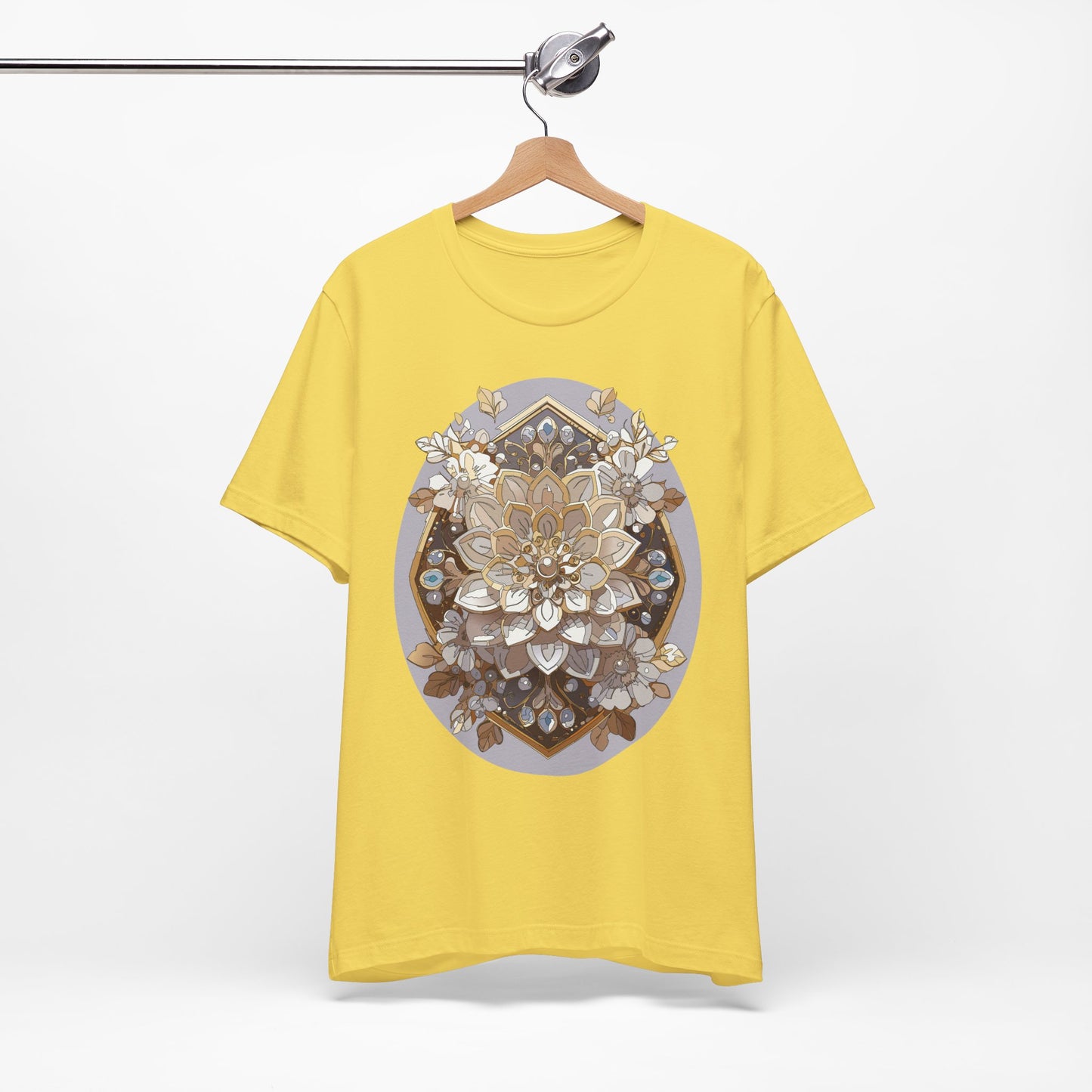 Floral Shirt, Flower Shirt, Tee Shirt with Antique Flower