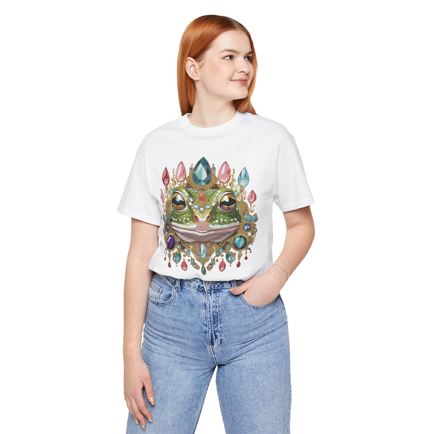 Animal Shirt, Shirt with Animal, Tee Shirt with Gold Animal Medal, Shirt with Antique Animal Medallion