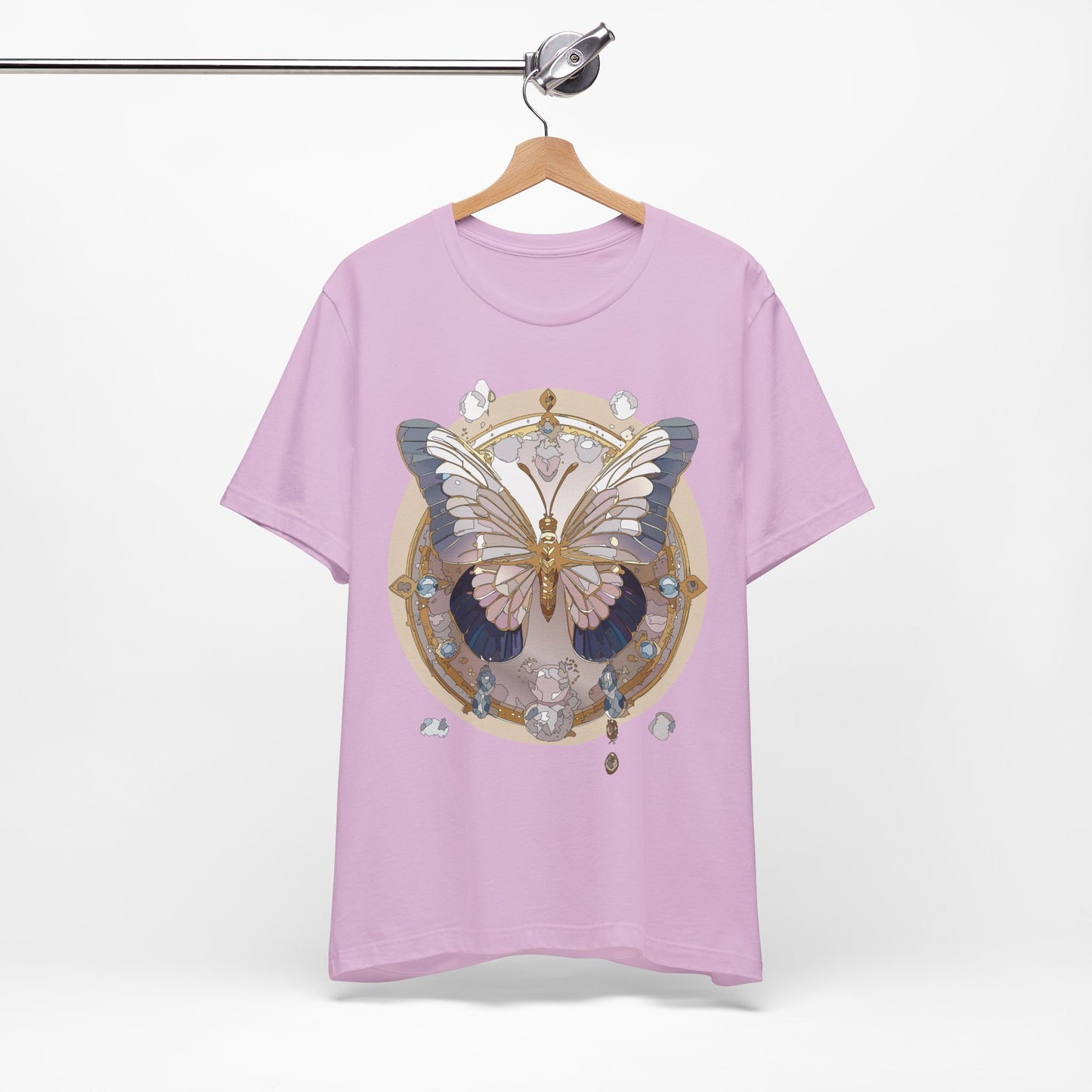 Butterfly Shirt, Shirt with Butterfly, Tee Shirt with Antique Butterfly