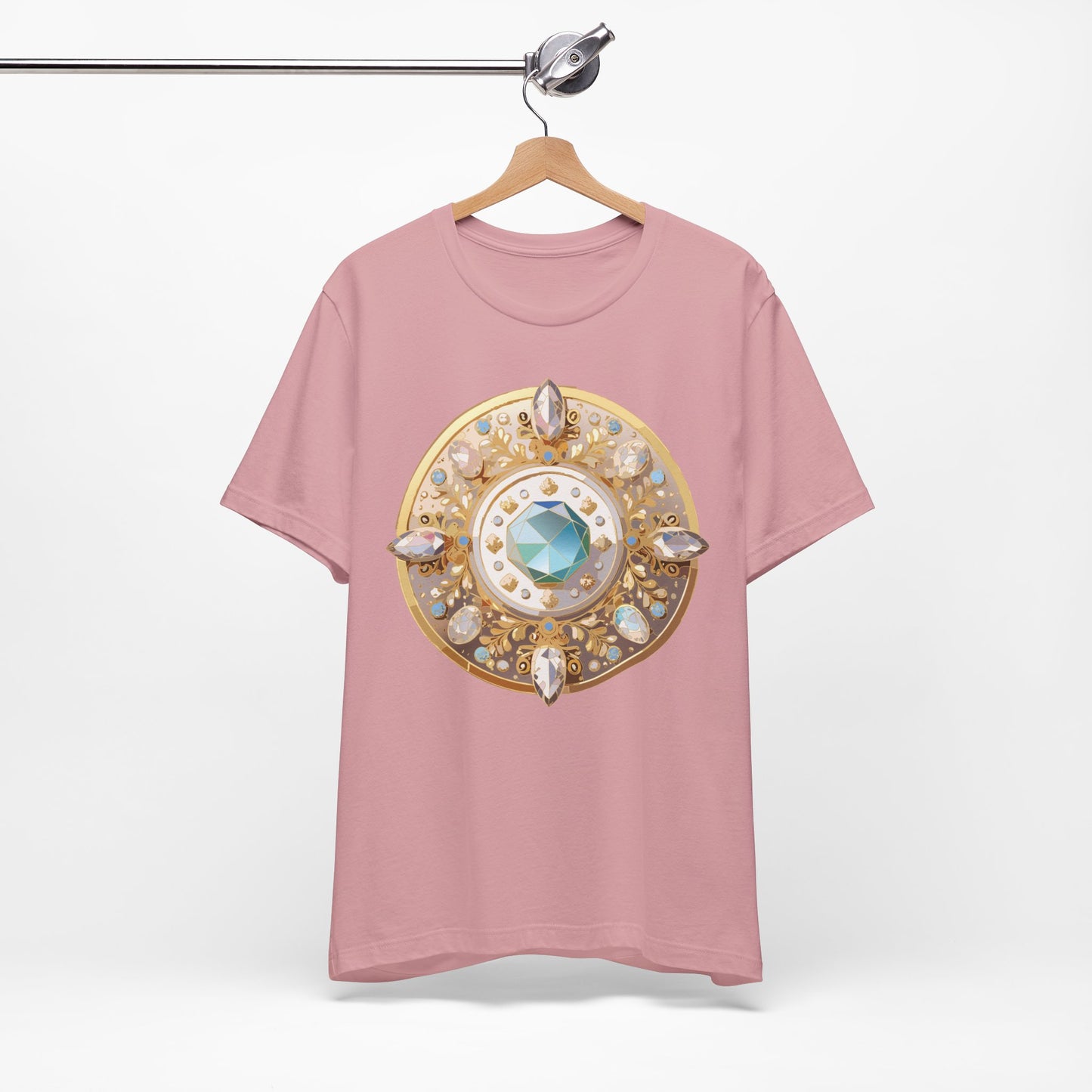 Medallion Shirt, Shirt with Medallion, Tee Shirt with Medal