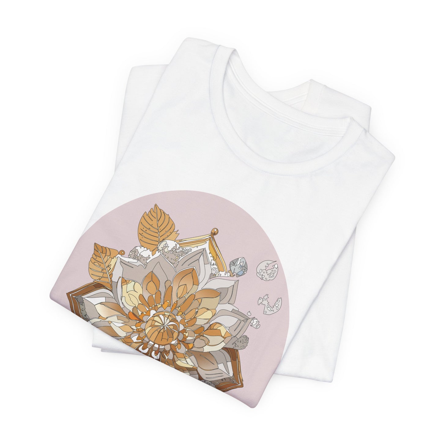 Floral Shirt, Flower Shirt, Tee Shirt with Antique Flower