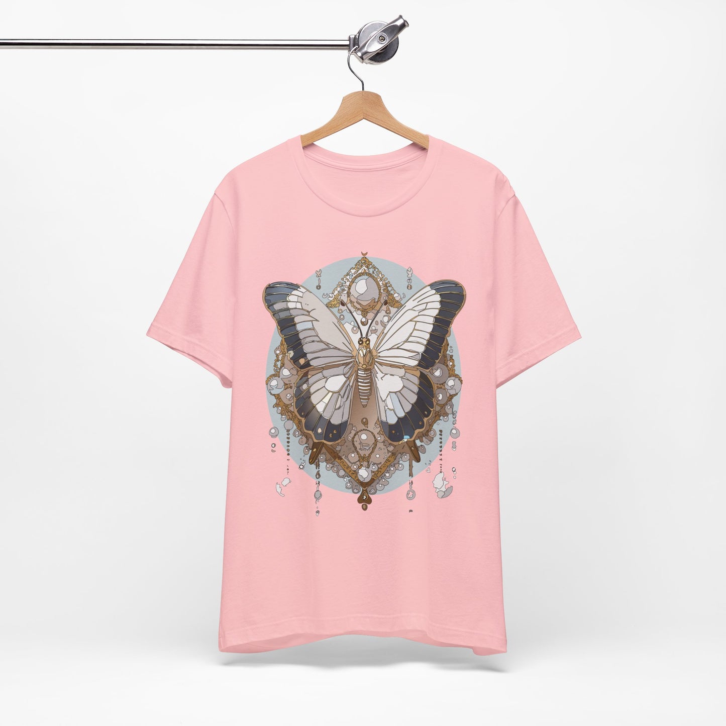 Butterfly Shirt, Shirt with Butterfly, Tee Shirt with Antique Butterfly