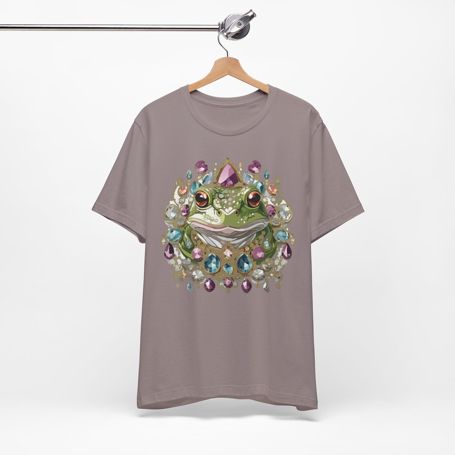 Animal Shirt, Shirt with Animal, Tee Shirt with Gold Animal Medal, Shirt with Antique Animal Medallion