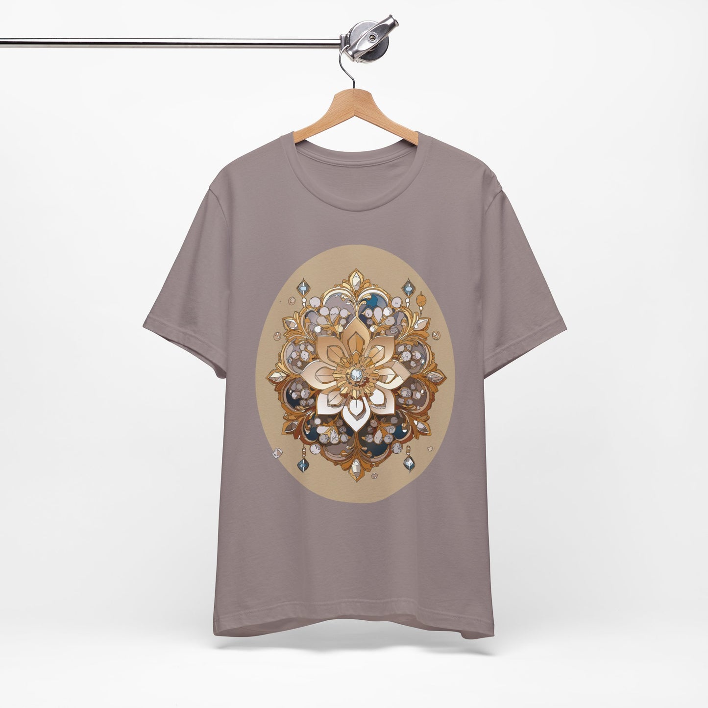 Floral Shirt, Flower Shirt, Tee Shirt with Antique Flower