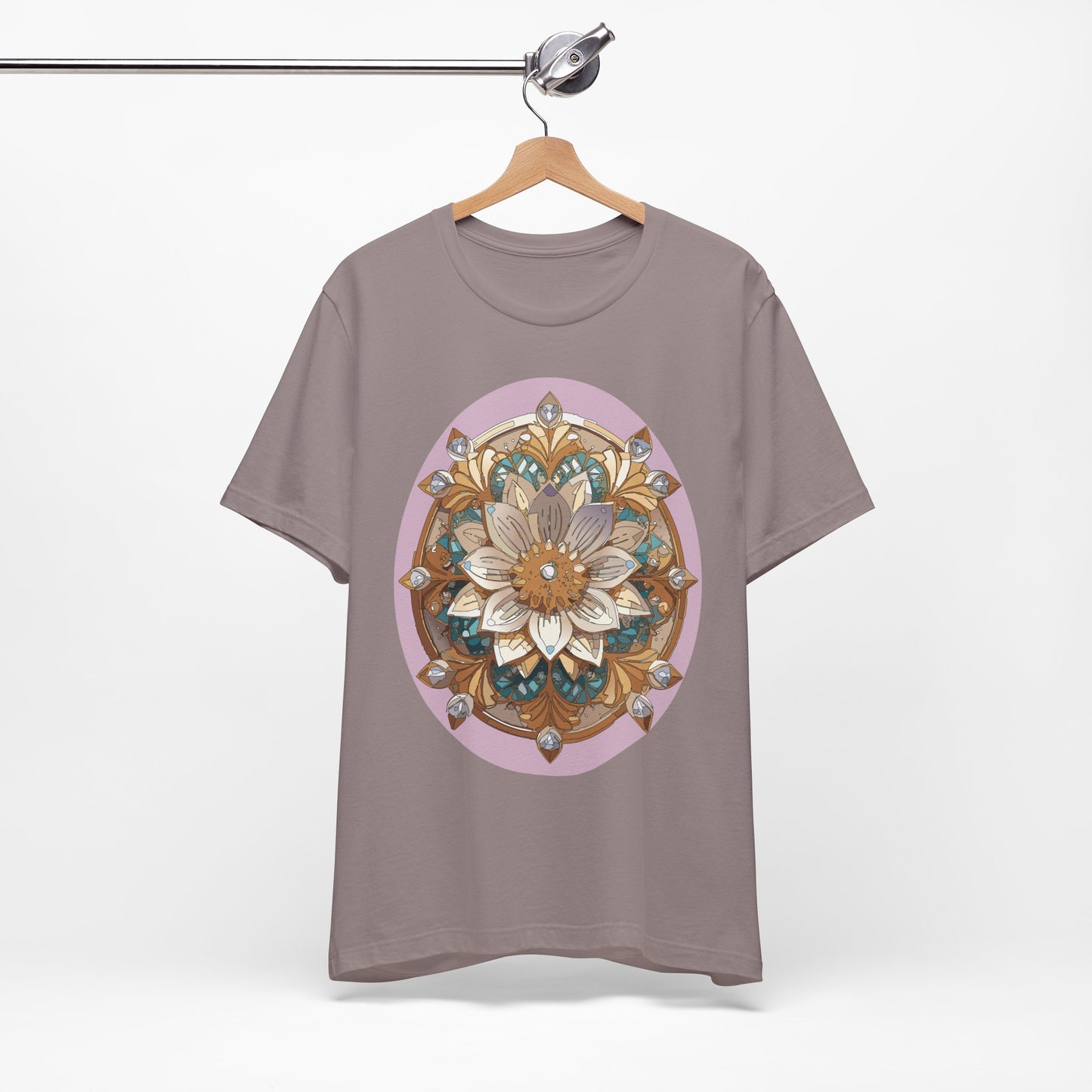 Floral Shirt, Flower Shirt, Tee Shirt with Antique Flower