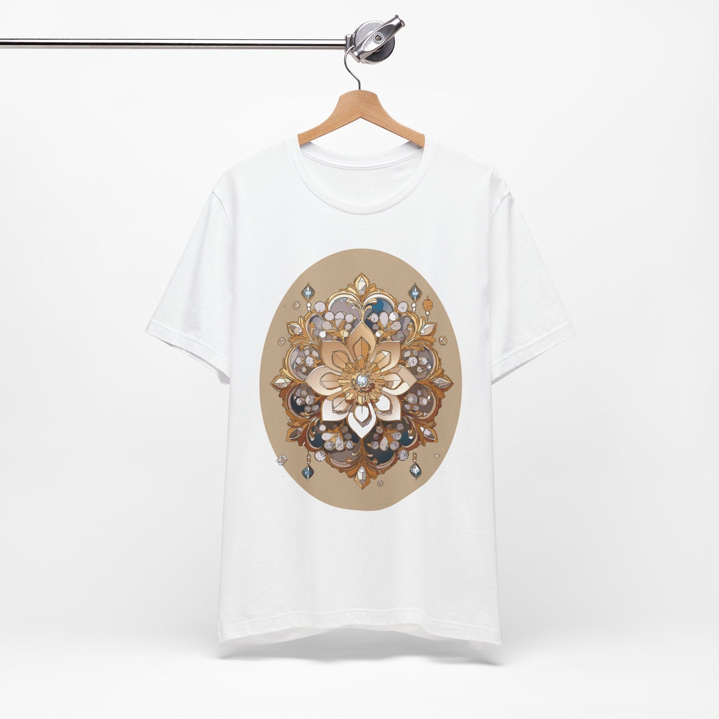 Floral Shirt, Flower Shirt, Tee Shirt with Antique Flower