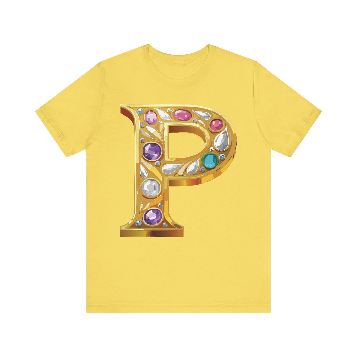 Letter Shirt, Shirt with Letters, Tee Shirt with Gold Letter, Shirt with Antique Letters