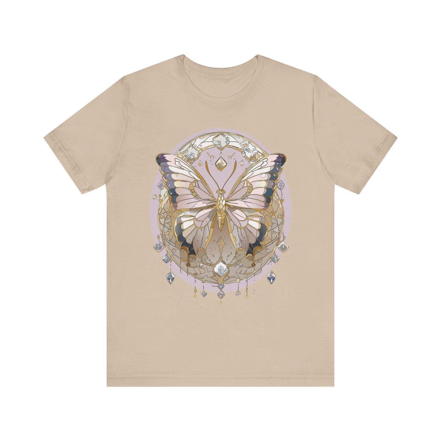 Butterfly Shirt, Shirt with Butterfly, Tee Shirt with Antique Butterfly