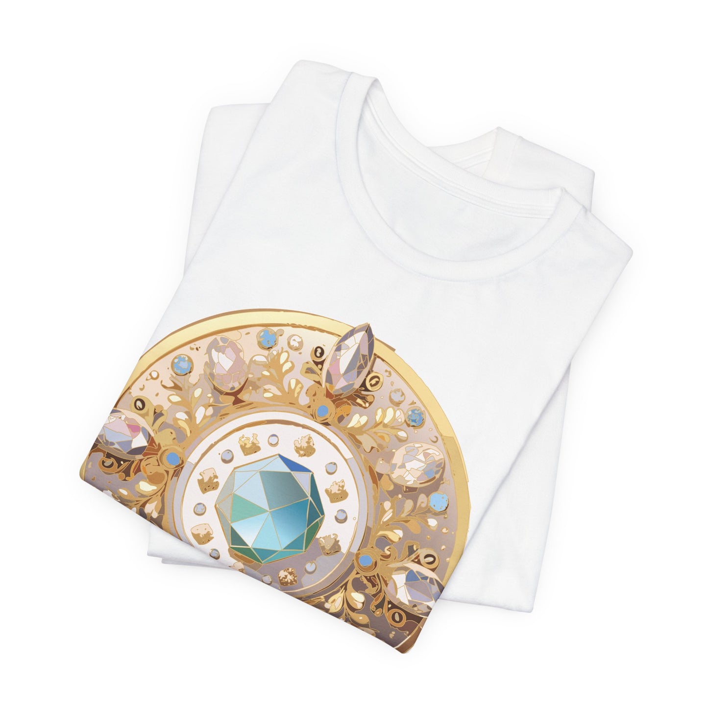 Medallion Shirt, Shirt with Medallion, Tee Shirt with Medal