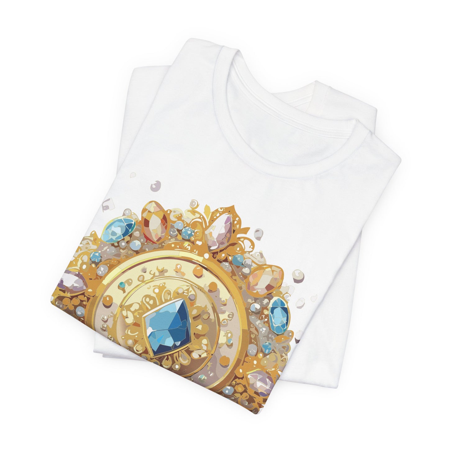 Medallion Shirt, Shirt with Medallion, Tee Shirt with Medal