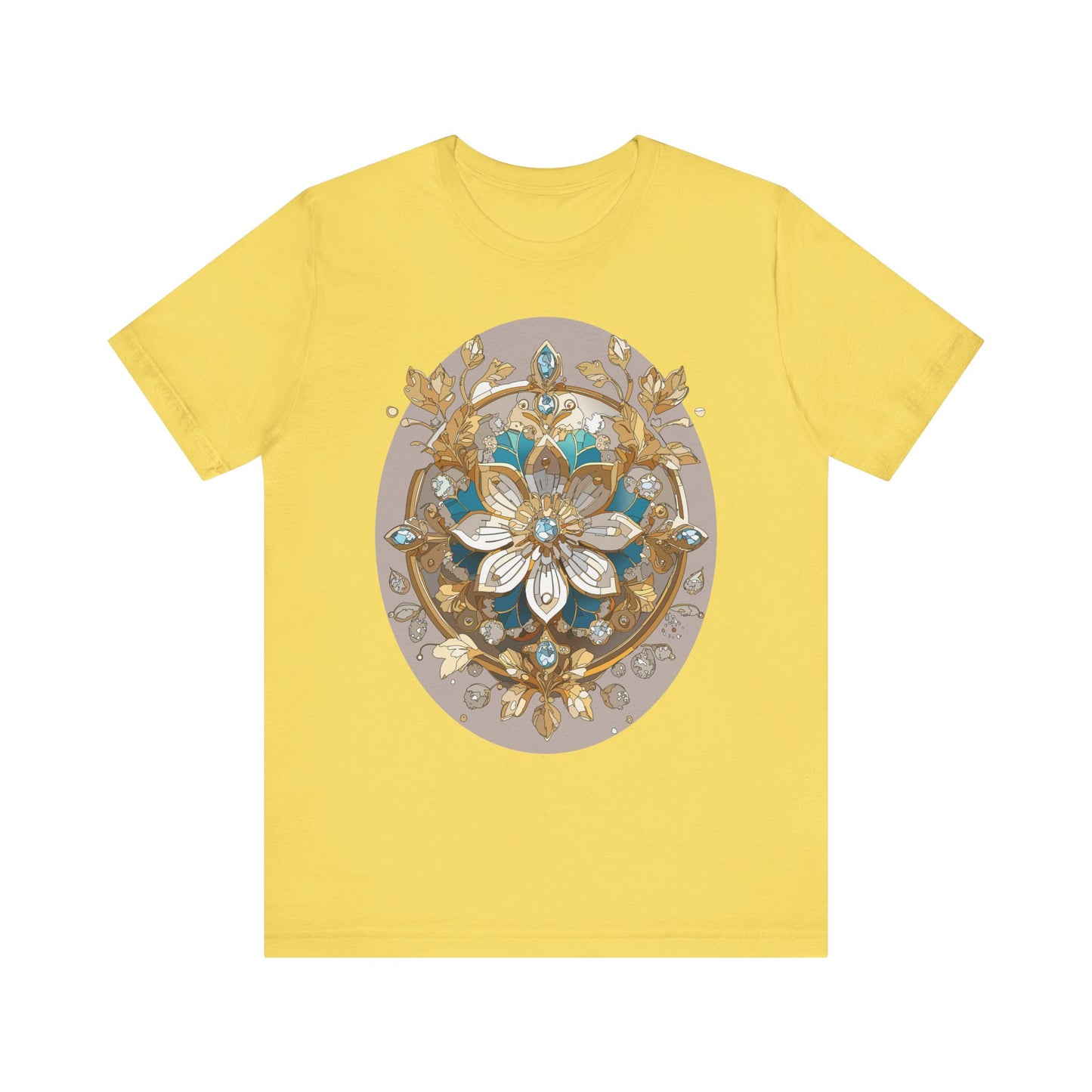 Floral Shirt, Flower Shirt, Tee Shirt with Antique Flower