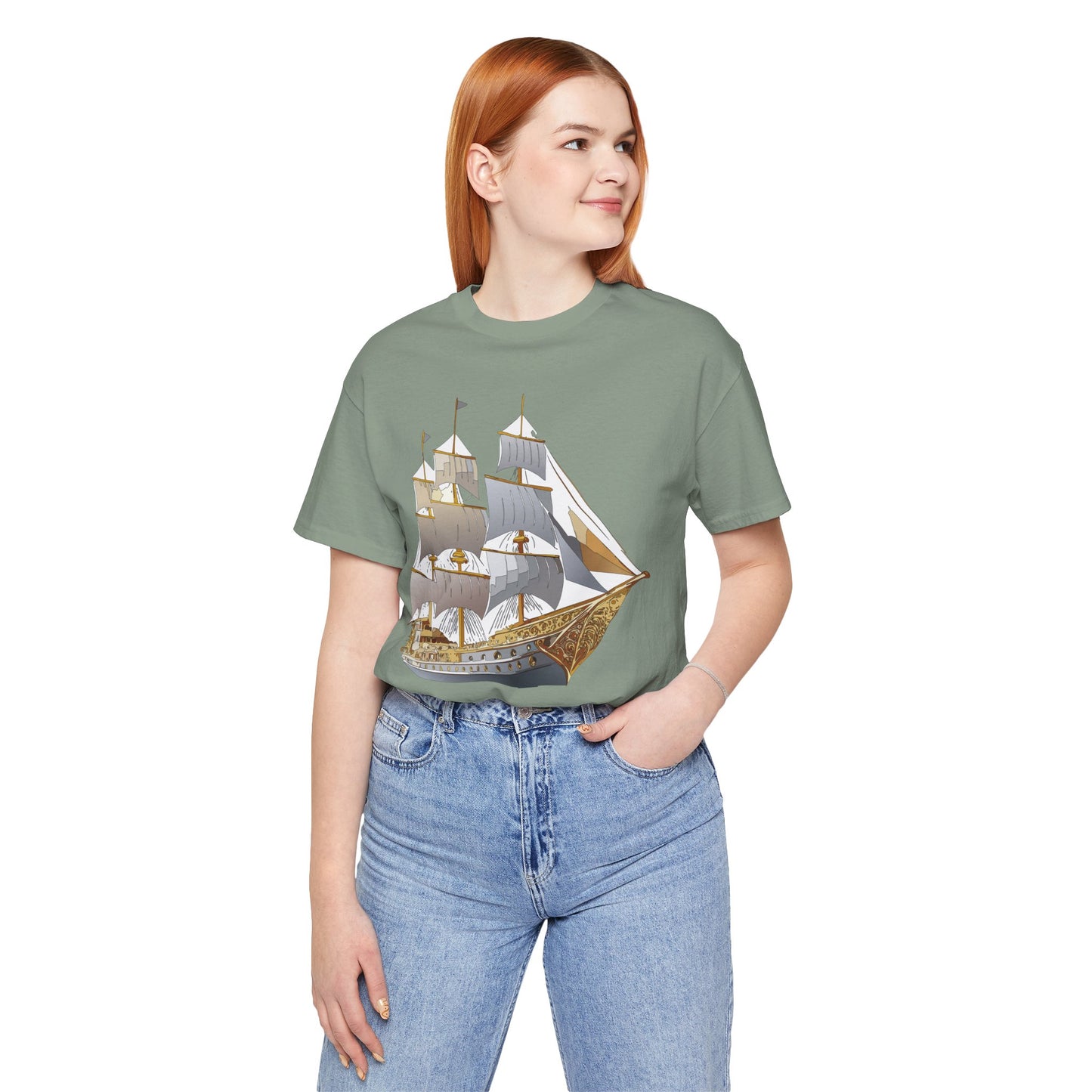 Ship Shirt, Shirt with Ship, Tee shirt with Ship