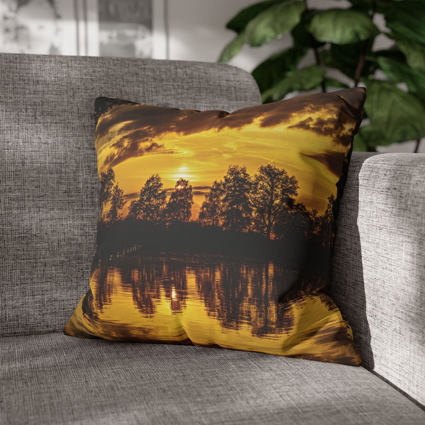 Landscape Pillow Cover