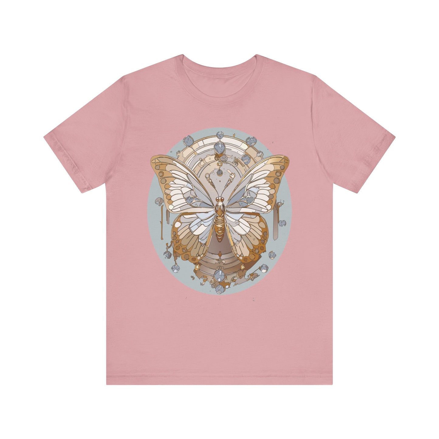 Butterfly Shirt, Shirt with Butterfly, Tee Shirt with Antique Butterfly