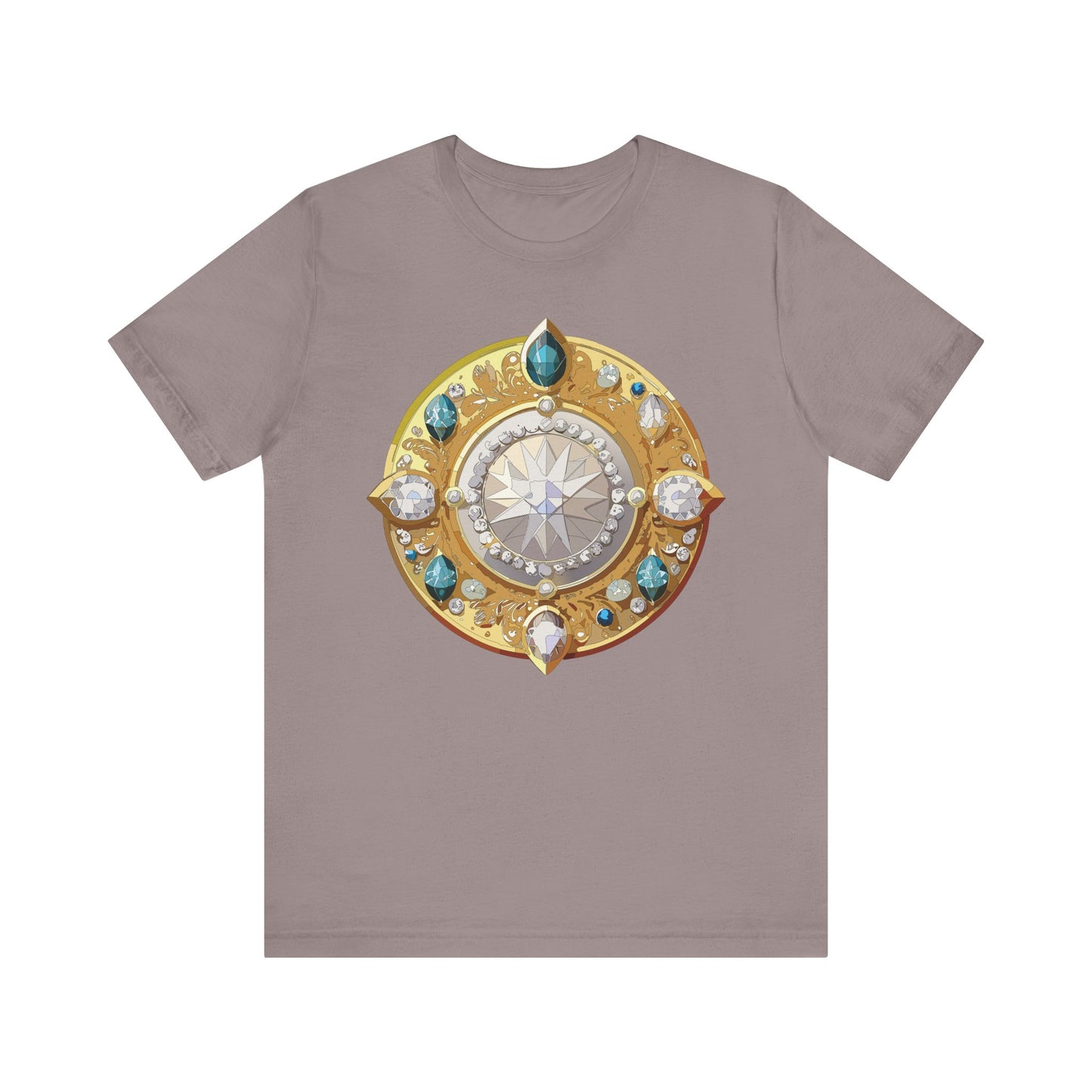 Medallion Shirt, Shirt with Medallion, Tee Shirt with Medal
