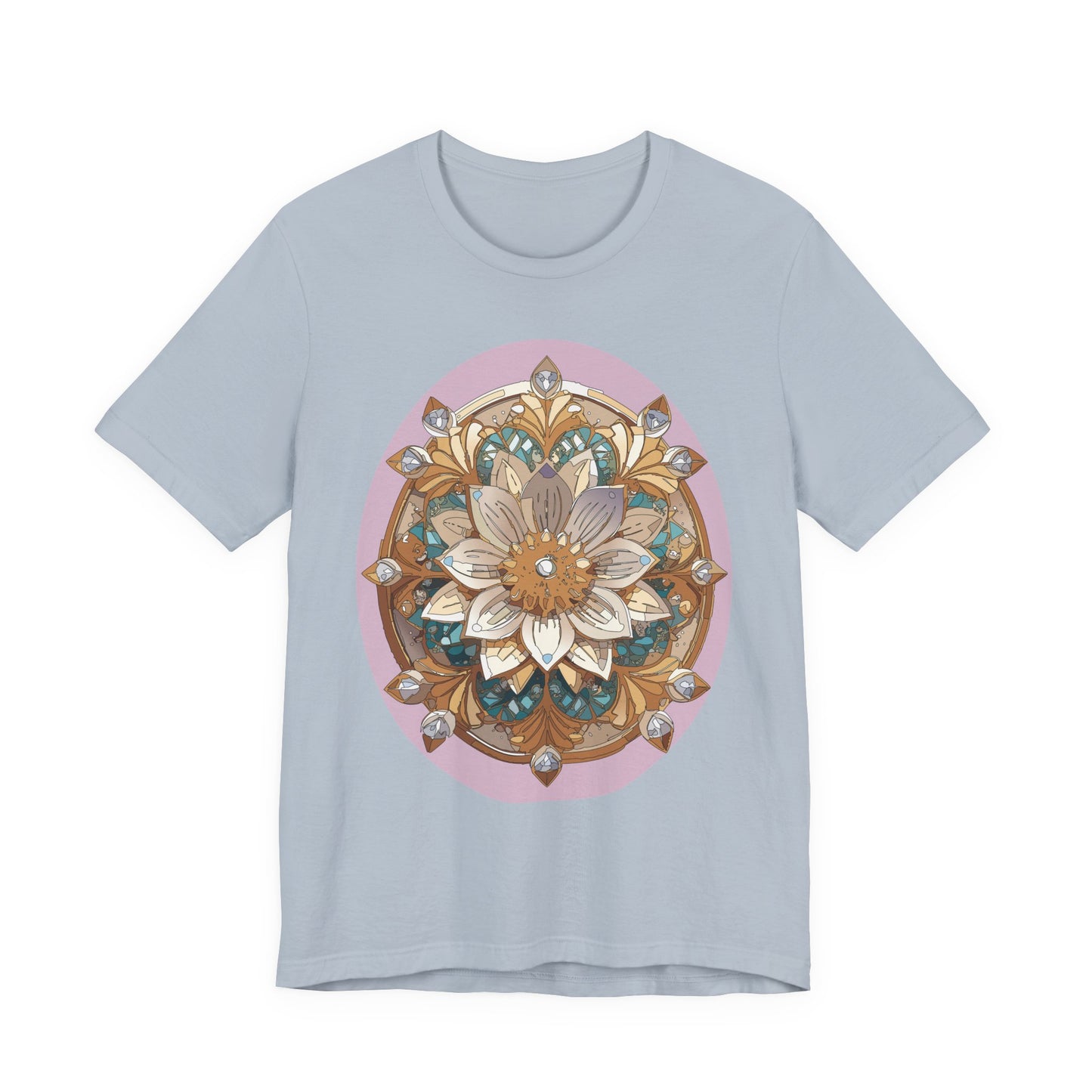 Floral Shirt, Flower Shirt, Tee Shirt with Antique Flower