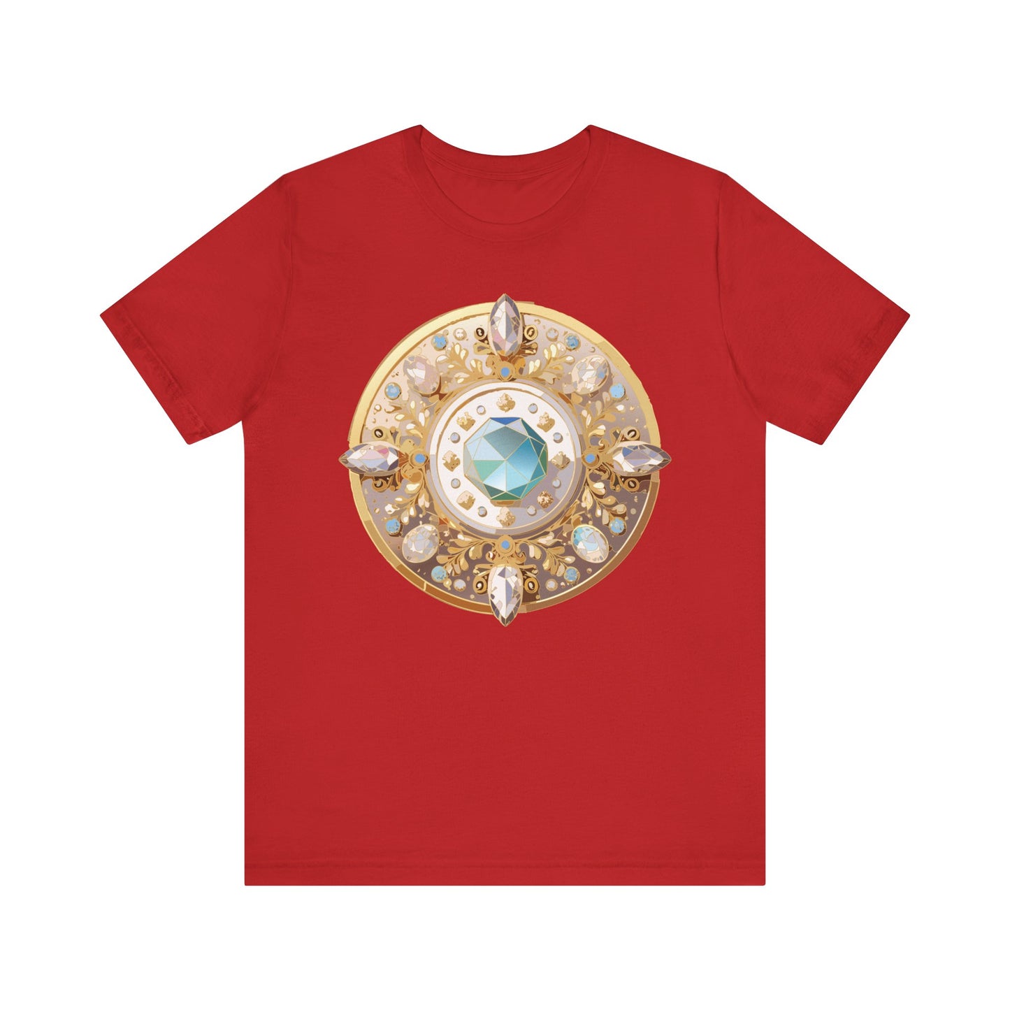Medallion Shirt, Shirt with Medallion, Tee Shirt with Medal