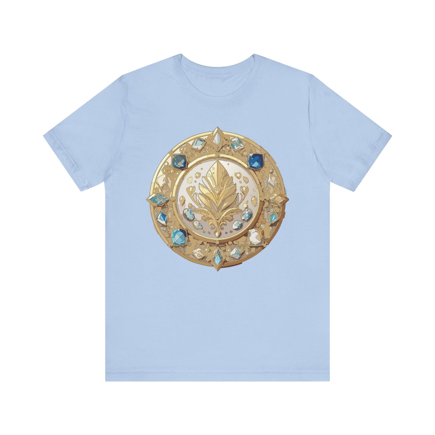 Medallion Shirt, Shirt with Medallion, Tee Shirt with Medal